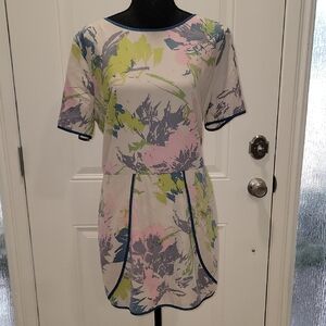 Adelyn Rae Pastel Floral Romper/Skort